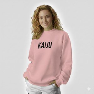 Sudadera Personalizada para Mujer, Cuello Alto, Oversize, Mezcla de Algodón Suave, Felpa en la Parte Delantera, Hombros Caídos, Corte Holgado, Informal, Invierno - Product Image 3