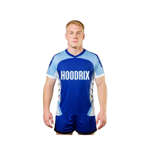 Uniforme de Rugby Sublimado Personalizado, Kit Completo, Tela de Poliéster Transpirable con Costuras Reforzadas, Equipamiento Deportivo Profesional para Equipos - Product Image 1