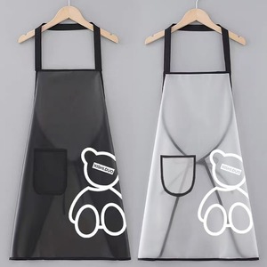 Delantal de Seda Gruesa de Calibre 18 (75x68cm) Resistente con Encanto Kawaii, Uniforme de Barman Unisex, Barrera contra Agua y Aceite, Detección de Agujas - Product Image 6