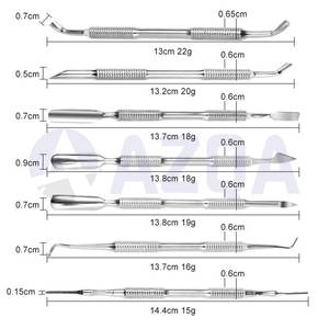 Empujador y Recortador de Cutículas Profesional de Acero Inoxidable de Doble Cara para el Cuidado de las Uñas, Eliminación de Piel Muerta y Callosidades - Product Image 4
