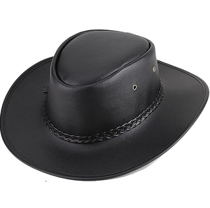 OEM RABUSH SPORTS Custom Made Leather Cowboy <b>Beret</b> Hats Sporty Style Premium Quality Custom Colors Unisex Party All Seasons - Product Image 3