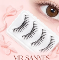 Faux cils en bande complète personnalisables, cils segmentés, aspect naturel époustouflant, en vison synthétique, vente en gros, pour usage quotidien