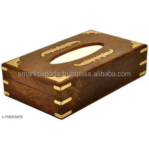 Creative Wooden Napkin Dispenser Box Printed Top Design Decorative <b>Tissue</b> <b>Holder</b> for Tabletop Shelf <b>Kitchen</b> Home Decor - Product Image 1