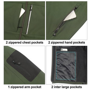 Chaquetas Softshell de Alta Calidad a Precio de Mayoreo, el Mejor Diseño, Cómodas y Transpirables, Casuales, Talla Grande, para Invierno - Product Image 3