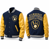 Vestes de baseball streetwear personnalisées, styles de vêtements urbains, assortiments de boutique, demandes d'échantillons, catalogue fournisseur, options de tailles