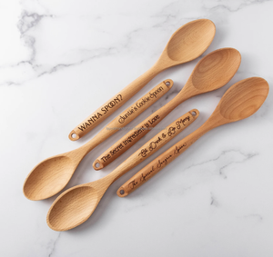 Juego de utensilios de madera de teca Natural de gran venta para cocinar cucharas de madera para cocina juego de utensilios antiadherentes DE LA India - Product Image 3