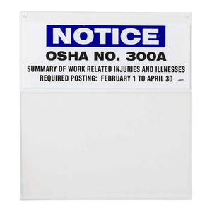 Tableau d'affichage mural Brady OSHA en liège et feutre durable pour les avis de sécurité au lieu de travail - Product Image 2