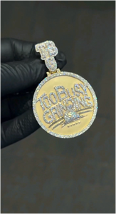 Colgante de Letra Personalizado VVS Moissanite para Hombre, con Certificado de Diamante, Estilo Hip Hop, Plata 925, Joyería Iced Out - Product Image 2