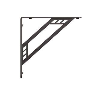 Soporte de hierro artesanal para decoración del hogar, mejora los estantes de pared con un diseño único - Product Image 3