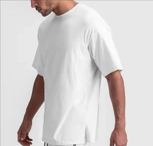 Nouveaux T-shirts pour hommes tendance, de haute qualité, 100% coton lourd, grandes tailles, coupe décontractée, personnalisables, style Ringer, pour hommes - Product Image 5