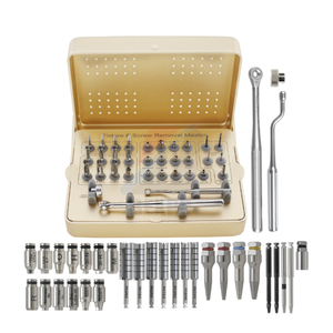 Kit Maestro para Extracción de Implantes y Tornillos, Juego de Llaves de Trinquete y Brocas de Garra - Product Image 1
