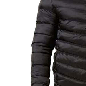 New High Quality 2025 Customized Wholesale Price Men's Winter Eco-Friendly <b>Light</b> Weight Canvas <b>Puffer</b> <b>Jacket</b> OEM Customizable - Product Image 2