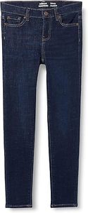 Girls High <b>Waist</b> Straight Leg Denim <b>Jeans</b> With Heart Appliques Casual Full Length Pants For Kids Spring Style - Product Image 3