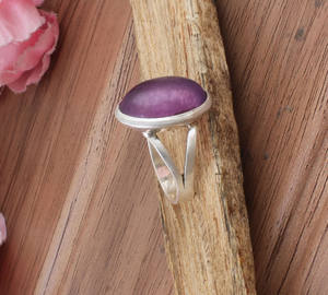 Real Turquoise Sterling Silver Bezel Setting <b>Ring</b> Healing <b>Crystal</b> Boho Adjustable Wedding Party Jewelry Spiritual Gift - Product Image 5