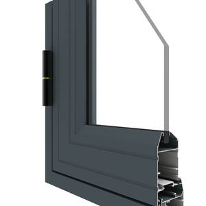 Système de portes et fenêtres de haute qualité, nouvelle série Top 6000, profilés en aluminium 6063 T5 avec revêtement poudré, série de portes Fma Plus 55. - Product Image 6