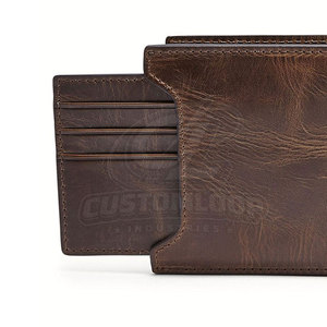 New Design Leather <b>Wallets</b> Premium Finish Spacious Interior Reliable Stitching Design <b>For</b> Business Use Fr Adult - Product Image 4