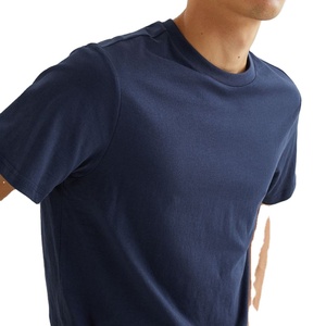 Camiseta Formal de Algodón para Hombre, Personalizada, de Calidad, con Estampado, Corte Holgado, Anti-Pilling, Manga Corta, Estilo Urbano, con Etiqueta Personalizada en el Cuello - Product Image 1