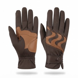 High Performance Horse Riding <b>Gloves</b> with Breathable Material Durable Palm and Flexible Finger Movement - Product Image 2