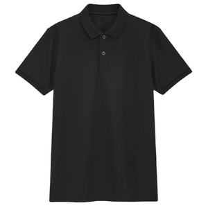 Camiseta de Color liso para hombre, Polo informal 100% de algodón, alta calidad y precio bajo, fabricante de fábrica - Product Image 2