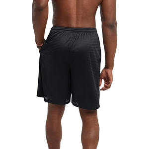 Shorts de basketball respirants grande taille pour l'été, 100 % polyester, personnalisables, séchage rapide, confortables, en maille élastique - Product Image 3