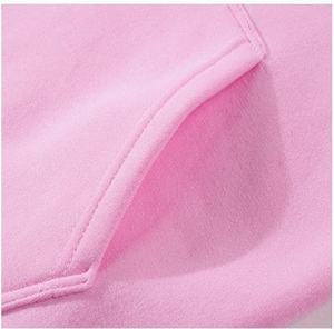 Latest Style New Arrival Streetwear Boxy Fit Hooded Collar with Embroidered Technics Solid Pattern Solid Color <b>Men</b> Cotton Hoodie - Product Image 2