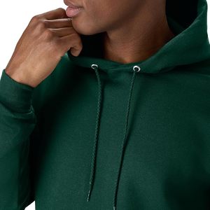 Sudadera con Capucha de Forro Polar para Hombre, Color Sólido, Corte Regular, Diseño Casual con Bolsillos, Verde - Product Image 6