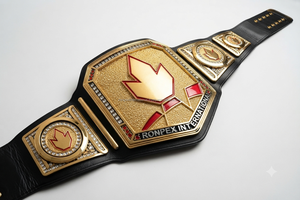 Ceintures de lutte personnalisées Ronpex International Championship, Sialkot Pakistan, plaques en zinc de 32 mm, sangle en cuir, 5 kg, 1,5 m, souples - Product Image 4