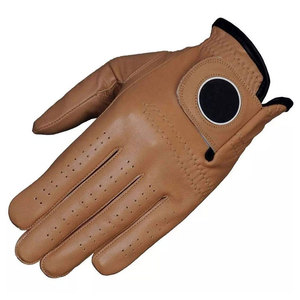 Gants de golf personnalisés avec logo pour femmes, hommes et enfants, gants de golf en cuir d'agneau véritable de qualité supérieure, doux, confortables, adhérence durable - Product Image 4