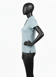 เสื้อโปโลผู้หญิงคุณภาพสูงรุ่นใหม่มาแรง ผ้าฝ้าย 100% เป็นมิตรกับสิ่งแวดล้อม ระบายอากาศได้ดี เสื้อกอล์ฟ ผ้า 220 กรัม - Product Image 3