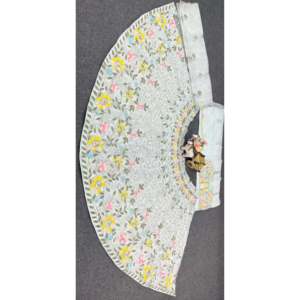 Vestidos de noche de diseñador Lehenga Choli bordados elegantes para el desgaste del partido - Product Image 3