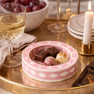 Posavasos de nogal con incrustaciones de hueso de la mejor calidad, de diseño, para uso en cocina y bar, vajilla de lujo hecha a mano de la India. - Product Image 6