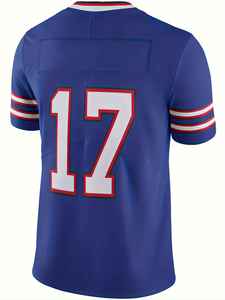 2k26 Nouveau style de maillot de football américain personnalisé pour hommes, col en V, manches courtes, uniforme d'équipe, chemise de sport performante - Product Image 2