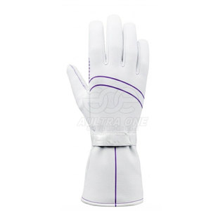 Custom Winter Kart Racing <b>Gloves</b> for <b>Drivers</b> Breathable Long Cuff Stretch Fabric Waterproof Lightweight Durable Grip Palm Modern - Product Image 2