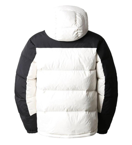Men's Hooded Color Blocking Down Puffer Jacket Windproof <b>Winter</b> Casual Zipper Closure Regular Fit <b>Thick</b> Insulated <b>Coat</b> - Product Image 2