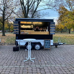 Chariots à hamburgers de 4,5 m, remorque alimentaire, camion de restauration aux normes australiennes à vendre en Malaisie - Product Image 3
