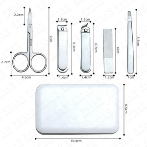OEM Stainless Steel Nail Care Kit Custom Color Private Label Professional Manicure <b>Pedicure</b> Tool <b>Set</b> - Product Image 6