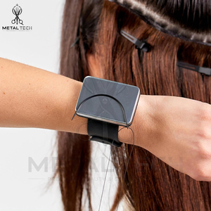 Agujas de acero inoxidable con revestimiento negro para tejer cabello, con curva en C, de alta resistencia y ojo grande, herramientas de costura para extensiones de trama y trenzas. - Product Image 5