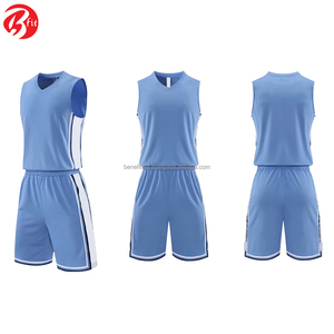 Uniforme de basketball imprimé de qualité supérieure pour hommes, vêtements de sport en polyester BSCI, nouveau style, respirant, grande taille, équipe personnalisée - Product Image 3
