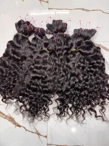 Extensiones de Cabello Humano Indio Virgen sin Procesar, Ondulado, Textura Natural, Venta al por Mayor, MOQ Bajo, OEM - Product Image 4