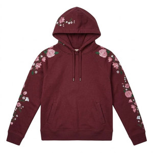 Sweat à capuche personnalisé pour homme, broderie, coton molletonné épais, coupe oversize, style streetwear, vente en gros - Product Image 1
