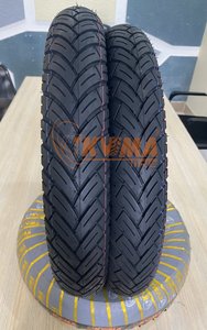 Piezas de motocicleta Nuevo 70/90-17 y 80/90-17 Neumáticos sin cámara de goma con tubo interior natural - Product Image 3