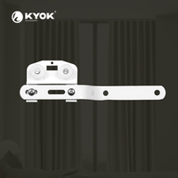 KYOK Ensemble de petits rails à rideaux carrés avec transporteurs et planeurs pour l'exportation en vrac