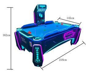 HGR <b>Amusement</b> Power Multi Puck Air Hockey Arcade Game <b>Machine</b> Coin Operated Multiplayer Table Multiple Balls Exciting - Product Image 2