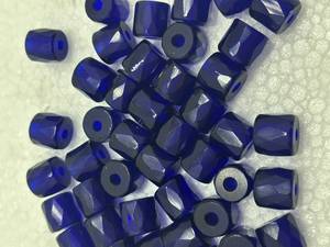 Perles de verre bleues facettées en gros, perles de cristal étincelantes pour artisanat, tailles assorties pour la fabrication de bijoux et les projets de création de bijoux - Product Image 4