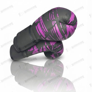 Guantes de Boxeo Cómodos y Duraderos, Multicolores, Personalizados, de Cuero, Profesionales para Entrenamiento y Combate - Product Image 4