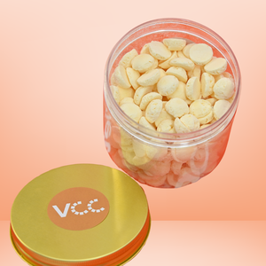 FD Dried Probiotic Yogurt <b>Bites</b> Passion Fruit Flavor | Healthy Snack 10kg Jar Packaging for Baby Nutrition - Product Image 1