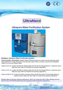 Sistema de Purificación de Agua Ultrapura para Laboratorio, Totalmente Automático, con Pantalla Digital y Aplicaciones de Monitoreo en Tiempo Real - Product Image 5