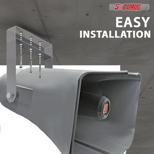 Altoparlante PA da 400W con Tromba da 16 Pollici, Alta Qualità Audio 10 Ohm per Uso Interno ed Esterno in Ogni Condizione Atmosferica - Product Image 6