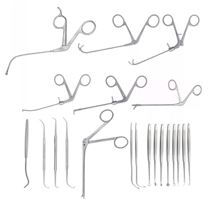 Ensemble d'instruments de chirurgie endoscopique des sinus Fida, ensemble d'instruments FESS, chirurgie générale, manuel, acier inoxydable, certifié CE, réutilisable, classe I - Product Image 5