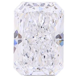 Diamante Cultivado en Laboratorio con Corte Radiante de 1.00ct, D VS2, Certificado por IGI para la Elaboración de Joyas - Product Image 2